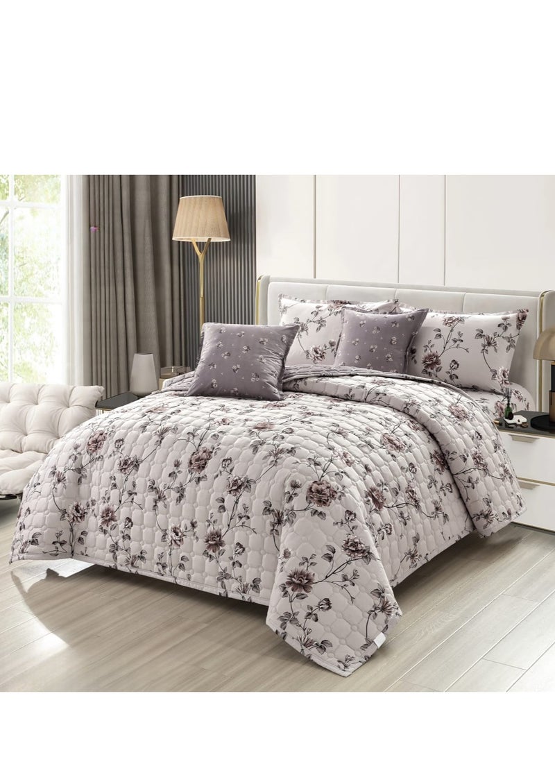 Moon Summer double bedspread set, excellent, firm, compressed filling, consisting of 6 pieces / 230*250  - Image 1