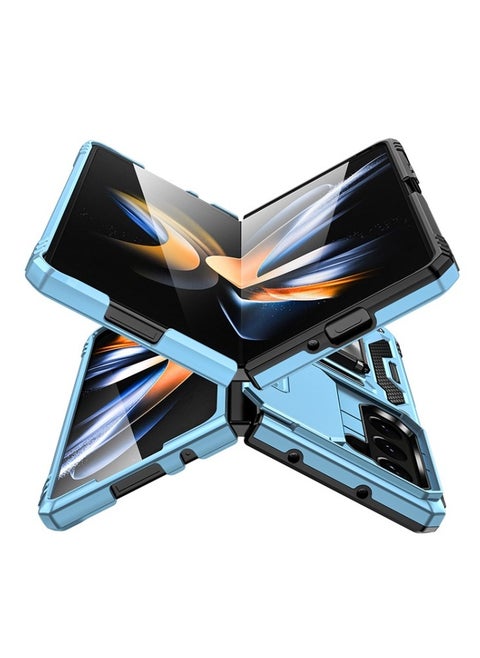 Samsung Galaxy Z Fold 5 Case, Built in 360 ° Rotate Ring Kickstand, Car magnetic suction function，Shockproof Test, Heavy Duty Shockproof Protective Case for Galaxy Z Fold 5 7.6 inch