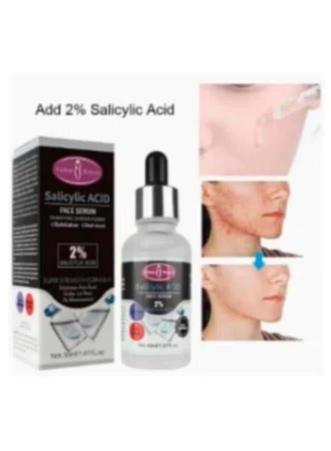 AICHUN 2pcs Salicylic Acid Anti Acne Serum Organic Facial Repair Serum 30ml - Image 3