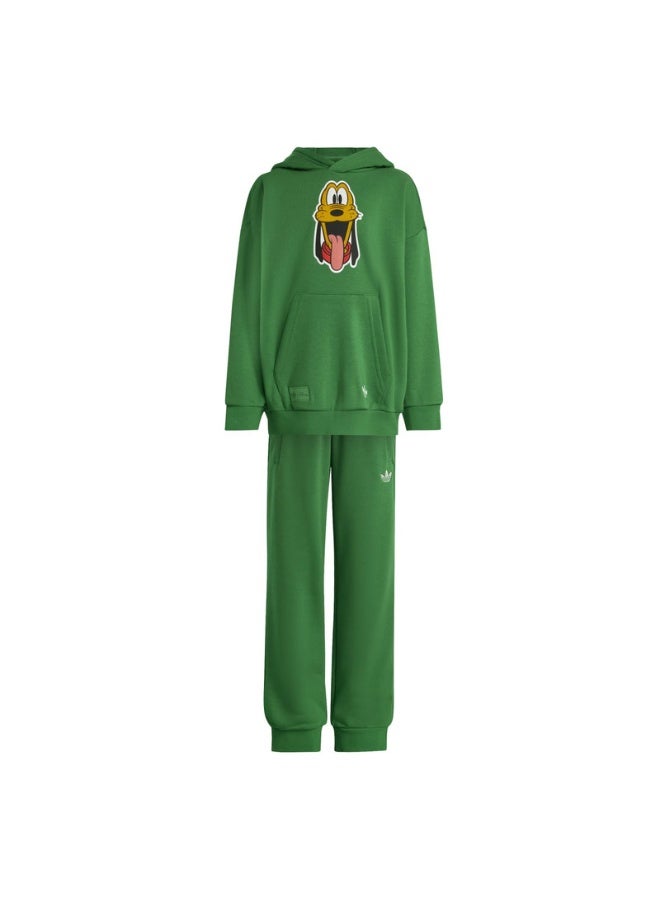 Adidas HOODIE SET Green Originals Kids SUITS  - Image 3