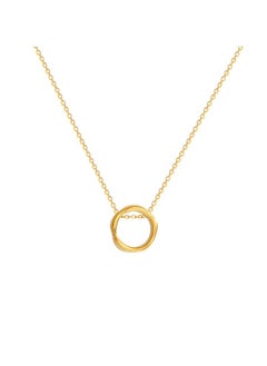 Geometric Circle Titanium Steel Necklace