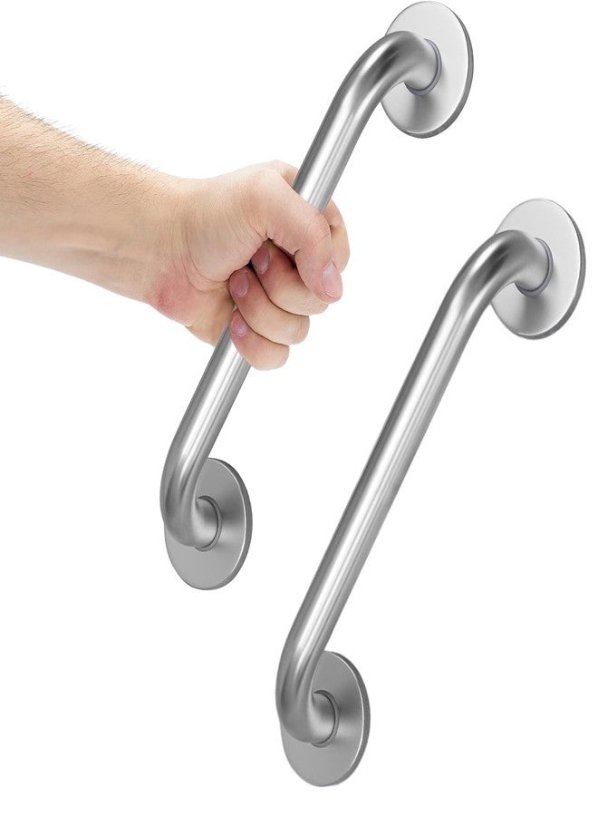 JKC SS 304 Grab Bar for Bathroom, Bathroom Handle for Senior Citizen, Bathroom Support for Elderly, Grab Bar for Senior Citizens for Bathroom Support - Matt Finish (Pack of 2) - Image 1