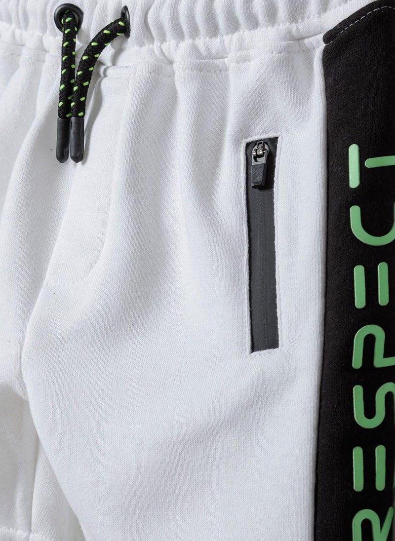 مينوتي شورت رياضي أولادي من الجيرسيه بخطوط جانبية - Image 4