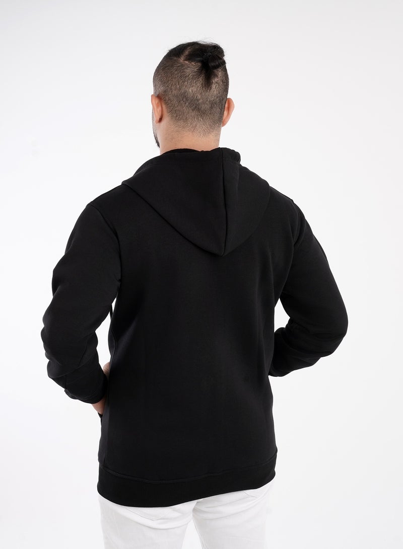 THOMAS-SQUARE Cotton Milton Jacket - With Anti-theft Hidden Pockets - Black  - Image 3