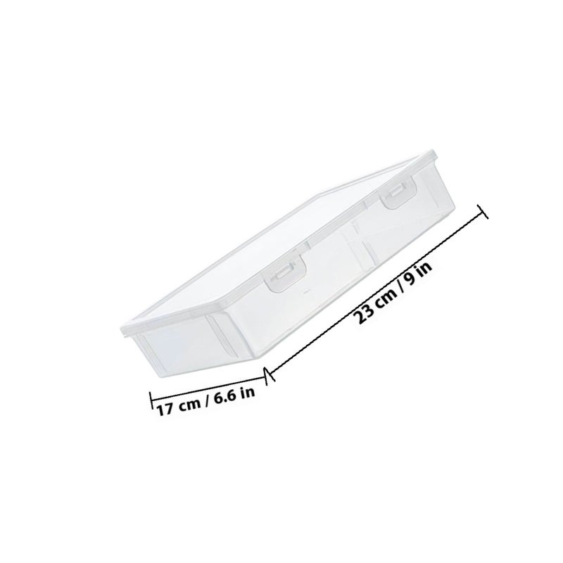 File Box Home Office, Durable Plastic Storage for Organizing Papers and Accessories - Image 2
