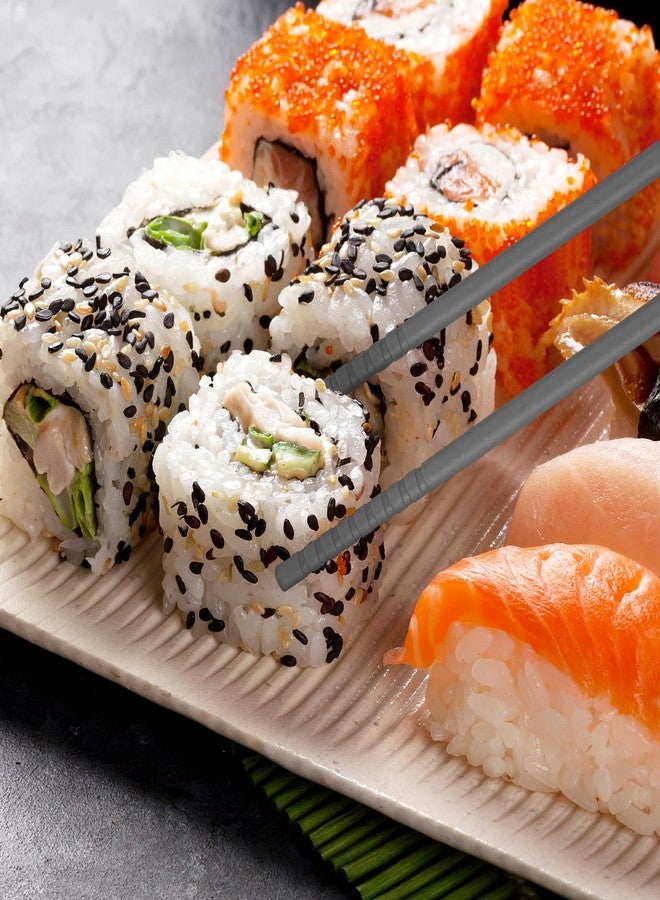 جارنيك مجموعة جارنيك من 4 ملاعق تقليب قهوة سيليكون، 11 بوصة، عيدان طعام طويلة مزدوجة الأطراف، ملاعق خلط متعددة الأغراض وعيدان تقليب للشاي المثلج | آمنة للغسل في غسالة الصحون - Image 5