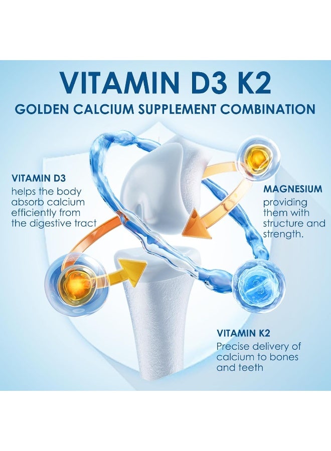 NATURE TARGET Vitamin D3 K2 Capsules for Adults - Image 4