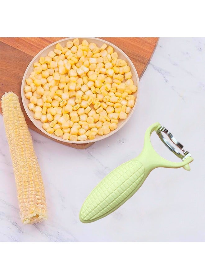 Corn Peeler Professional Household Corn Peeler tool Corn Stripper Tool with Ergonomic Non-Slip Handle Stainless Steel Kitchen Tool Good Durable Kitchen Gadgets Corn Shucker Remover Corn Stripper  - Image 2