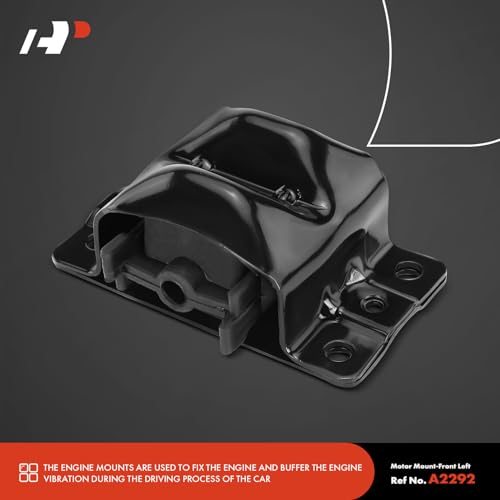 A-Premium 3PCS Engine Motor Mount and Transmission Mount Set Compatible with Chevrolet Camaro 1982-1992 5.0L & Pontiac Firebird 1988-1992 5.0L 5.7L, Replace# 7201-1502, 1258670 - Image 5