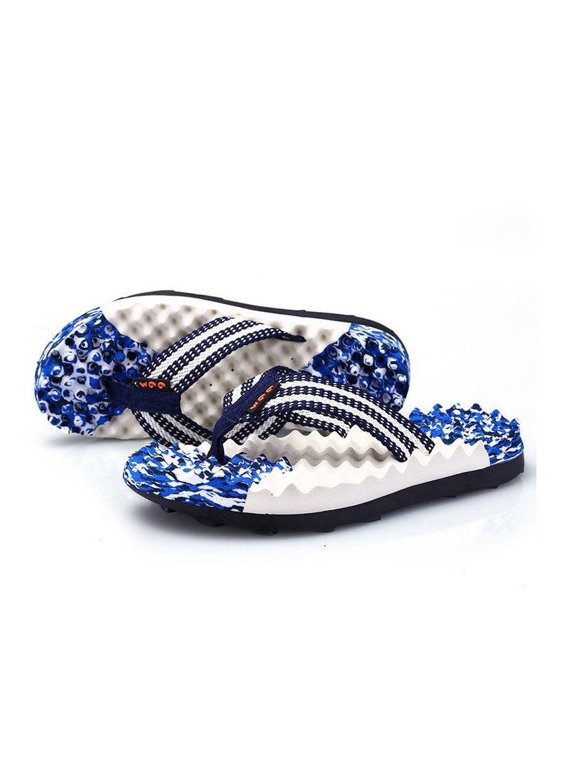 Loquat - Men's Non Slip Flip-flops Sandals Blue - Image 1