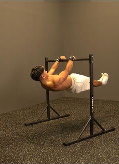 CHAMP KIT Static Bar with High Height for Calisthenics and Gymnastics Exercises - 5 Adjustable Height Levels - Squat Rack, Integrated Bars, Pull-Up Bar, Parallel Bars, Pull-Up Station, Home Gym Training Equipment - Supports Up to 200kg  - Image 2