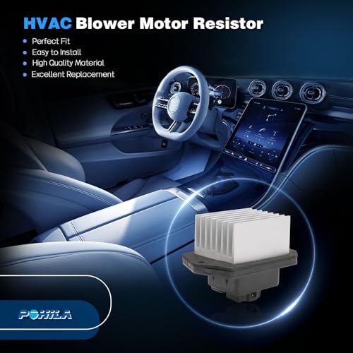 POHILA HVAC Blower Motor Resistor AC Blower Control Module Compatible with Honda Accord, Civic, CR-V, Element, Odyssey, Pilot, Acura RDX, TSX Replaces 79330-S5A-942, 79330-SNA-A01, 79330-SDA-A01 - Image 5