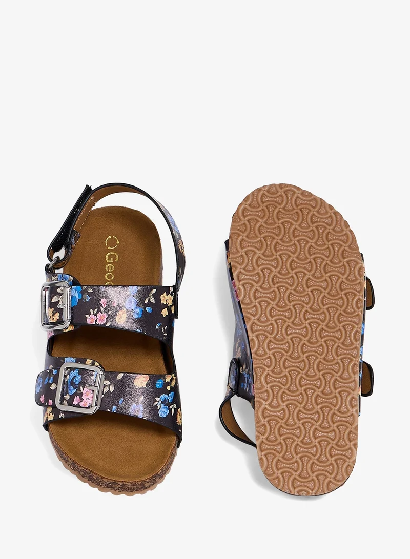Geoomnii BLACK Geoomnii Girls’ Sandals – Comfortable Casual Sandals for Children, Pre-Teen & Junior Girls for School, Play & Everyday Wear for Women | Best Price UAE
