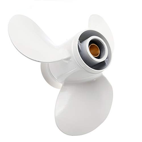 WLFINKMO Boat Outboard Moto Propeller 9 7/8 x 11 1/4-F for Yamaha F25 20HP 25HP 30HP Motor Engines 20-30 HP Replace 664-45947-01-EL - Image 4