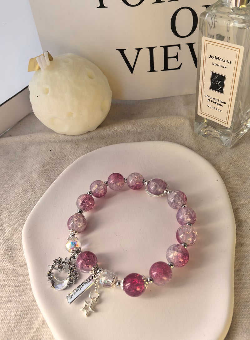 سوار الأحلام بالأميثيست – رمز الحظ والأناقة【تخفيضات لا تُفوّت وعروض لا تنتهي】 - Image 2