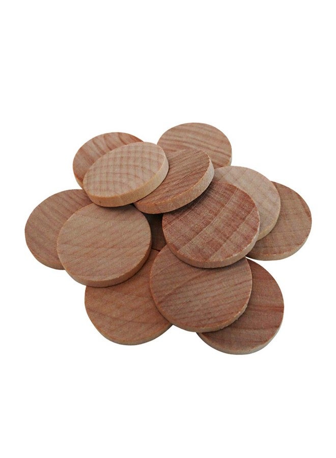Axe Sickle 1 Inch Natural Wood Slices Unfinished Round Wood Coins for DIY Arts & Crafts Projects, 120 per Pack. - Image 4