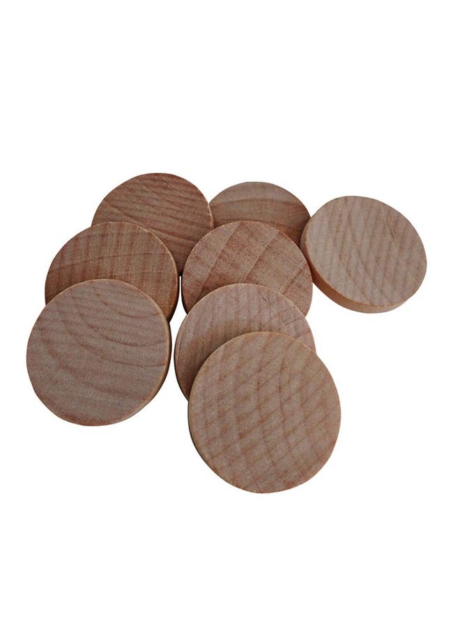 Axe Sickle 1 Inch Natural Wood Slices Unfinished Round Wood Coins for DIY Arts & Crafts Projects, 120 per Pack. - Image 2