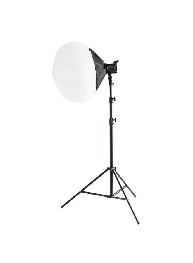 [Light Supplementing Artifact] 300W Sun Lamp Professional Studio Light Supplementing Light Indoor Photography Clothing Shooting Light-Specifications:300W White Light Photography Lamp +65cm Lantern Ball +2.8 M Tripod  - Image 1