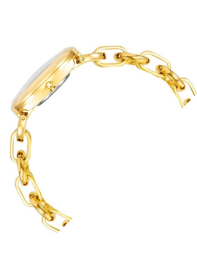 Anne Klein AK4092WTGB Quartz Analog Yellow Gold/White Women’s Watch Anne Klein AK4092WTGB Quartz Analog Yellow Gold/White  main image 4