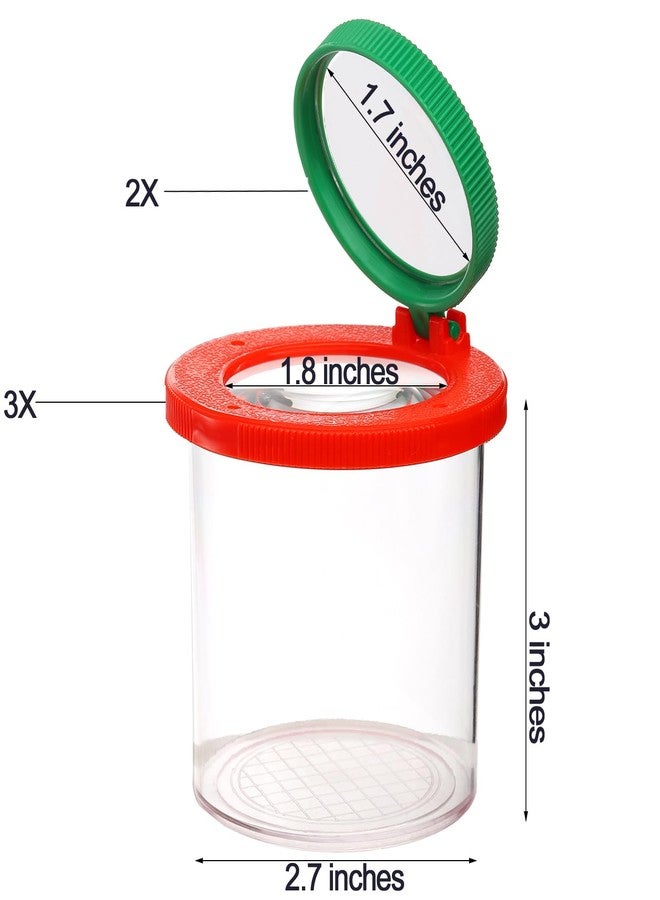 Coloch Set of 10 Insert Bug Viewer for Kids, Magnifying Insect Box, Bug Magnifier Container Critter Insect Bug Cage Bug Jar Bug Viewer Collecting Kit Bug Catcher Set - Image 2