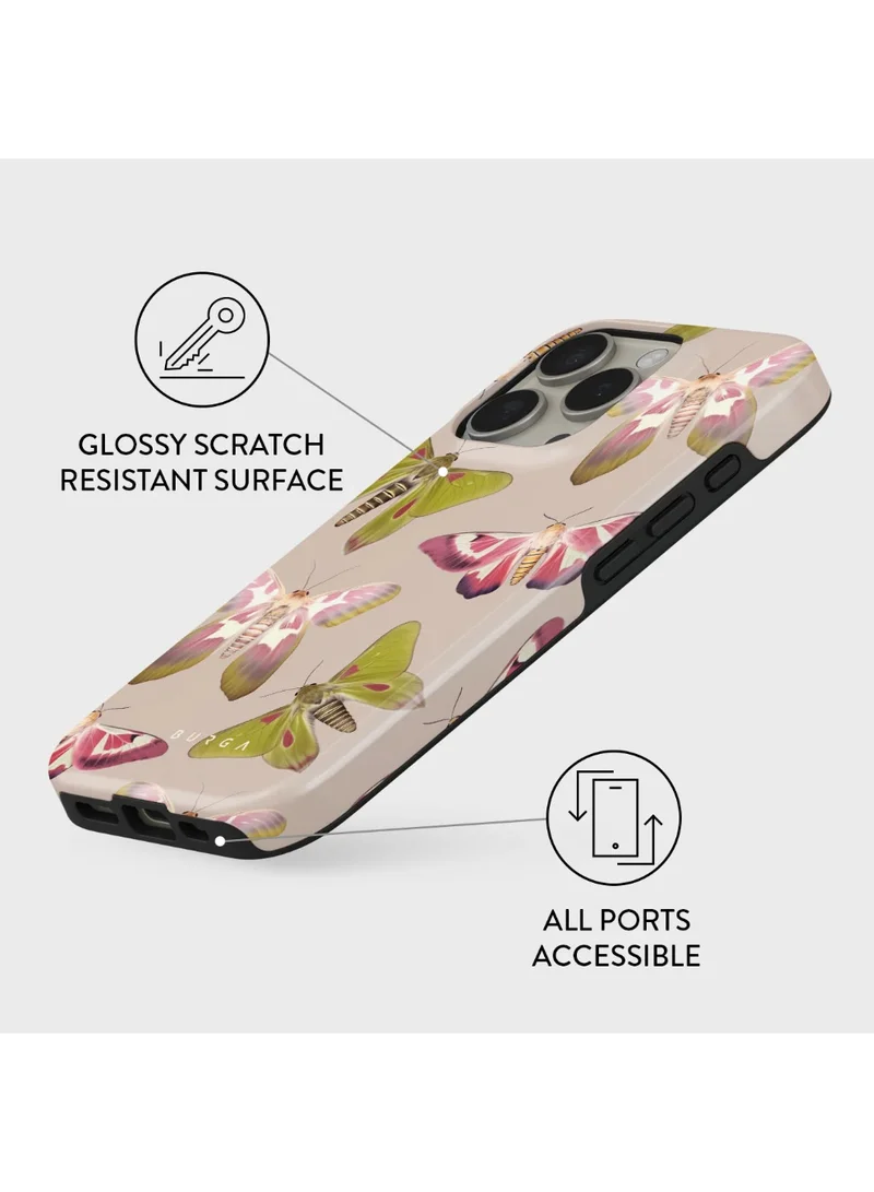 BURGA iPhone 16 Pro Max Case, 2 Piece Hard Shell + TPU Interior, Shock Absorption, All Port Accessible, Raised Bezel For Screen & Camera Protection, Never Fading HQ Print,Metamorphosis