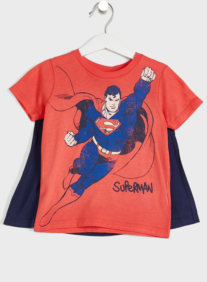 Cotton On Kids License Cape T-Shirt
