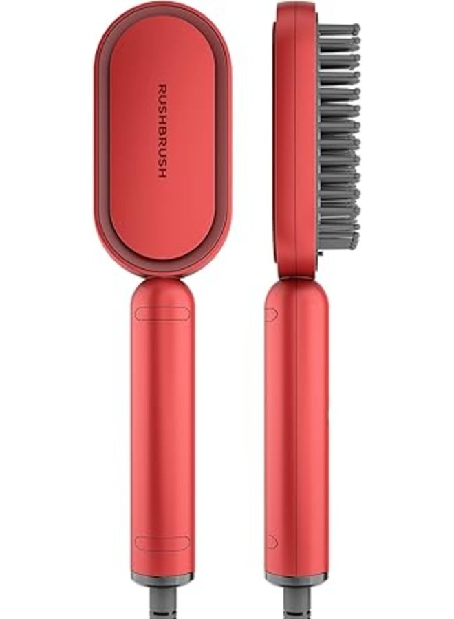 Rush Brush S3 lite Straightening brush Red - Image 5