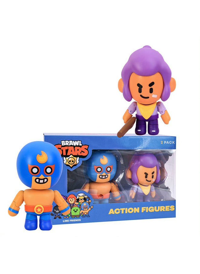 Brawls Star - 16.5Cm Action Figure 2Pk Window Box (S1) - Image 1