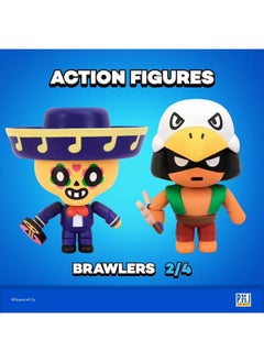 Brawls Star 16.5Cm Action Figure 2Pk Window Box (S1)  - Image 3