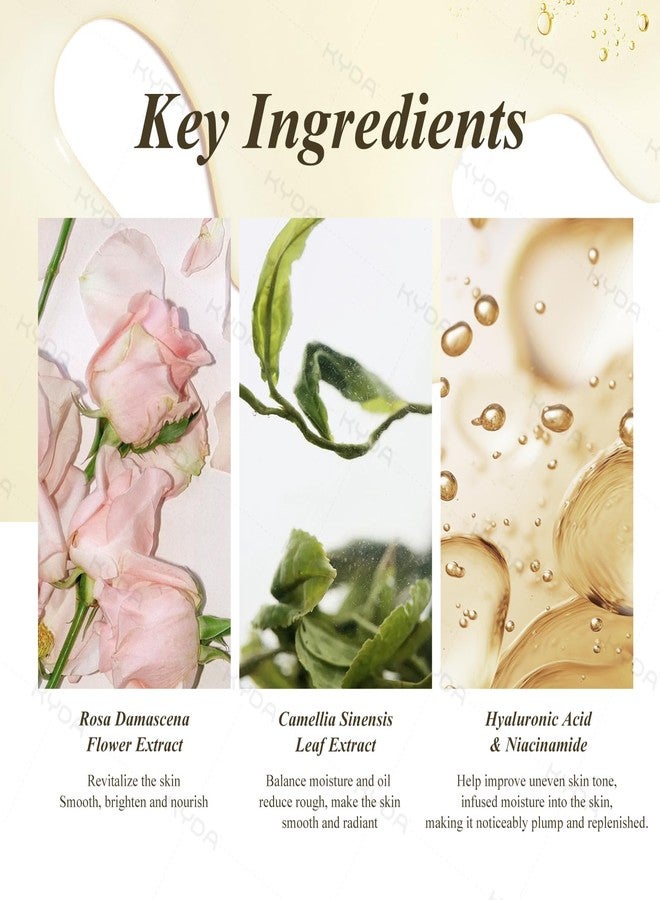 KYDA Skin Protection Base Prep Primer, 1.0 fl oz, Serum Makeup Base for Radiant Skin, Lasting Glow with Hydrating Formula, Silky Lightweight Texture, Dewy Foundation Primer for Flawless All-Day Makeup - Image 5