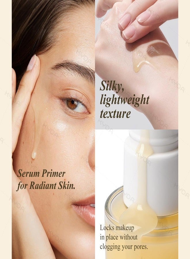 KYDA Skin Protection Base Prep Primer, 1.0 fl oz, Serum Makeup Base for Radiant Skin, Lasting Glow with Hydrating Formula, Silky Lightweight Texture, Dewy Foundation Primer for Flawless All-Day Makeup - Image 2