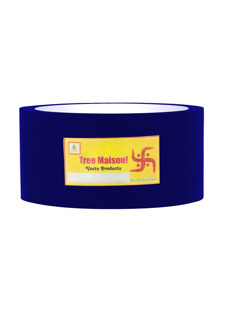 TREEMAISON - TREEMAISON Vastu Blue Tape | Size - 2 Inch (48 mm) Approx | Length- 20 Meter (Approx) | Vastu Tape Remedy for Toilet | Vastu Tape for Main Door Entrance | Tape Remedy | Pack of 1 - Image 1