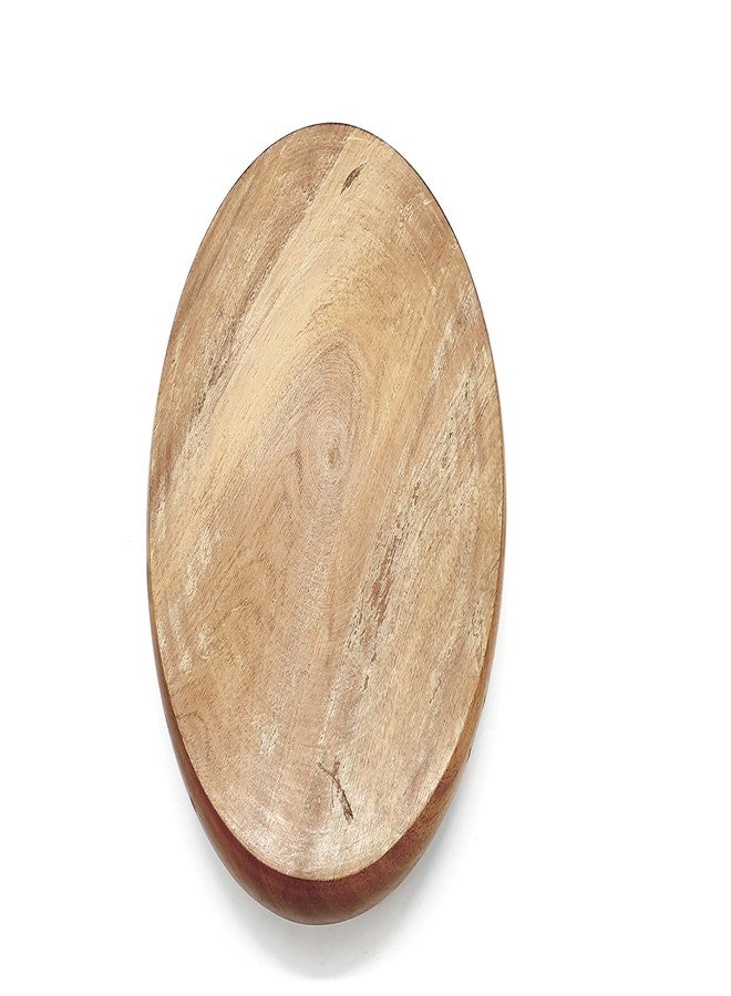 PGen (Size:10 inch) Original Sheesham Wooden Chakla/Rolling Board/Roti Maker/Chapatti/Polpat Maker for Home & Kitchen (10 Inch Wooden Polpat) - Image 4
