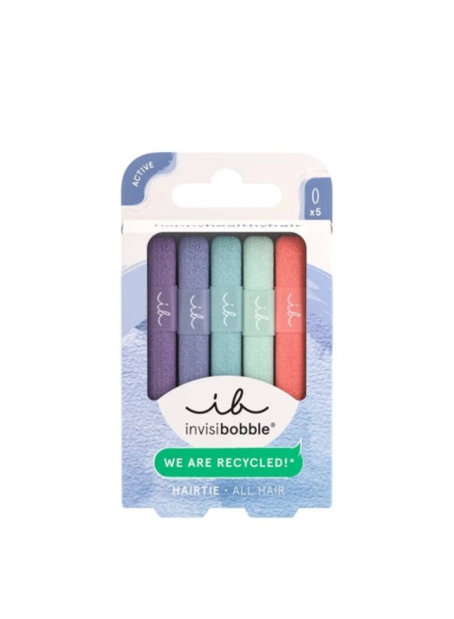 إنفيزيبوبل ربطات شعر Invisibobble Ecotie Pastel Dreams x5 - Image 1
