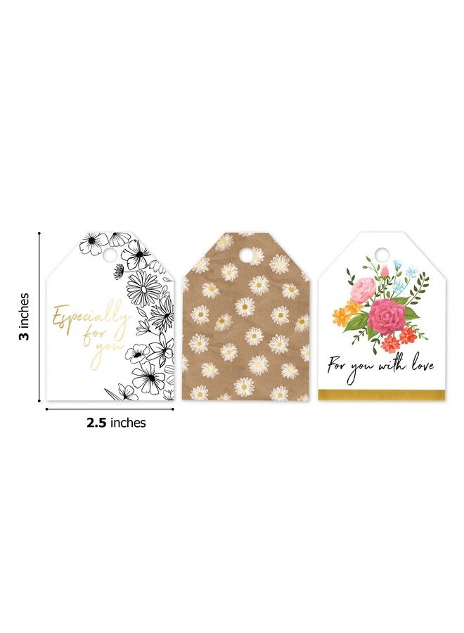 Pro Supply Global Pre Strung Gift Tag Variety Pack (Floral 24 Count) - Image 5