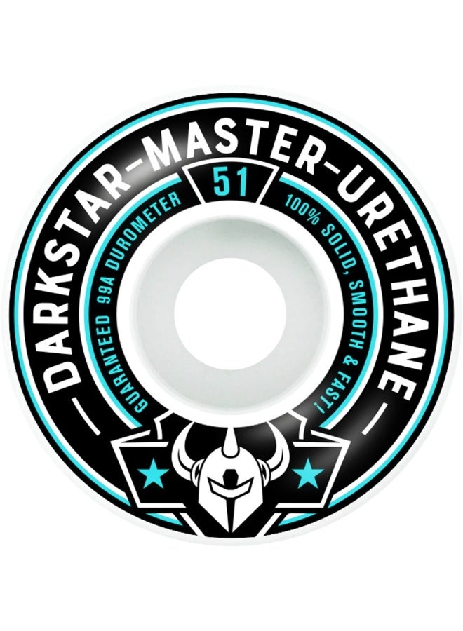Darkstar Divide Mustard 51mm/99a Skateboarding Wheels - Image 1