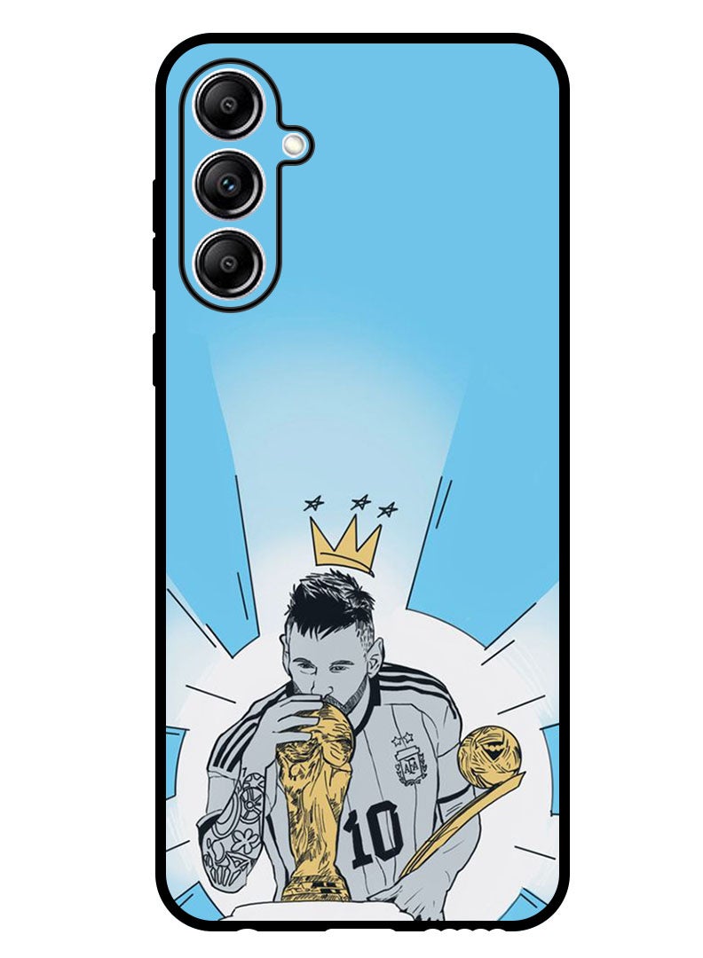 Theodor Protective Case Anti Scratch Shock Proof Bumper Cover For Samsung Galaxy F15 Messi Kiss WC - Image 1