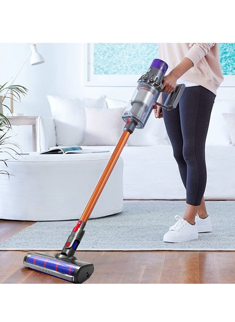 Excefore - Cleaner Head for Dyson V7 V8 V10 V11 Models ,Cordless Stick Vacuum with Soft Roller Attachment ,Cleaner Hardwood Floor Attachment - Image 1