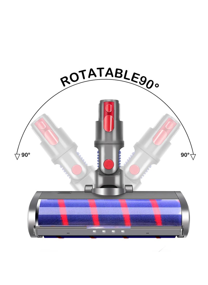 Excefore - Cleaner Head for Dyson V7 V8 V10 V11 Models ,Cordless Stick Vacuum with Soft Roller Attachment ,Cleaner Hardwood Floor Attachment - Image 1