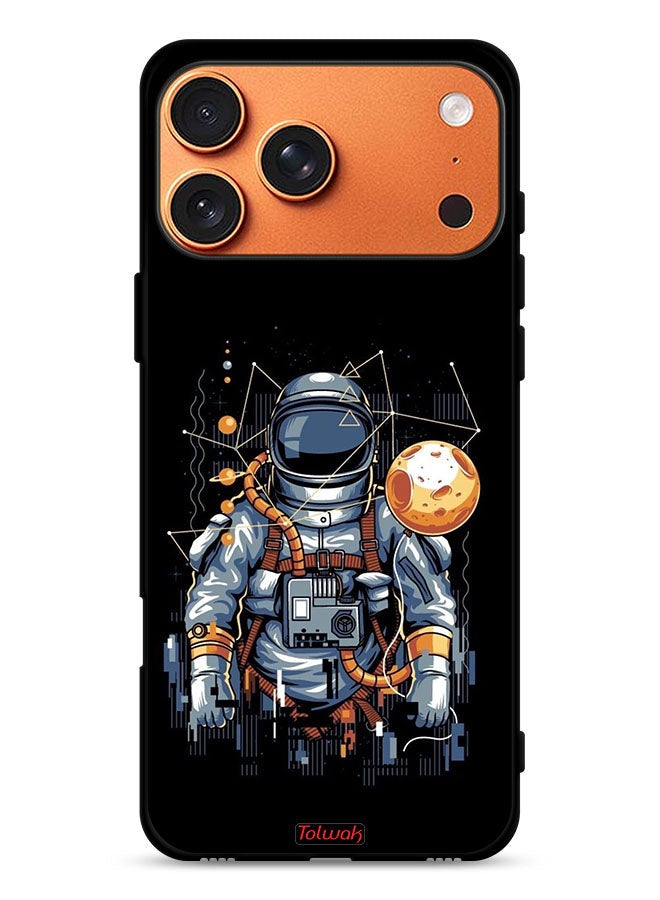 Tolwak Apple iPhone 17 Pro Max Protective Case Cover Astronaut Abstract Art - Image 1