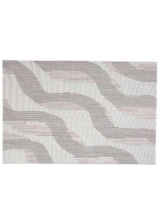 DANUBE HOME Danube Home Esther Textline Placemats 45x30cm White | 70%Pvc+30%Polyester Non Slip Decorative Table Top Protector Placements For Dining Room Kitchen  - Image 2
