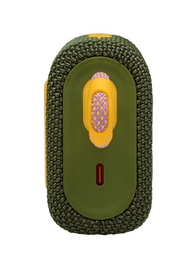 JBL GO 3 Portable Bluetooth Speaker Green - Image 5