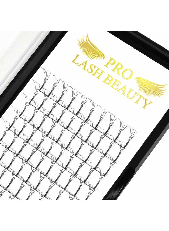 PRO LASHBEAUTY Premade Volume Eyelash Extensions 5D-D-0.07-10 Long Stem Premade Fans Eyelash Extensions .07 .10 Premade Volume Fans Volume Lash Extensions C D Curl(5D-D-0.07,10 mm) - Image 1