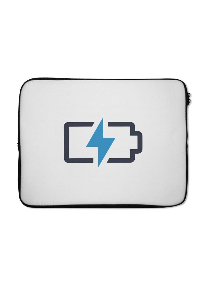 LOUD UNIVERSE - Battery Recharge Funny Laptop Sleeve - Image 1