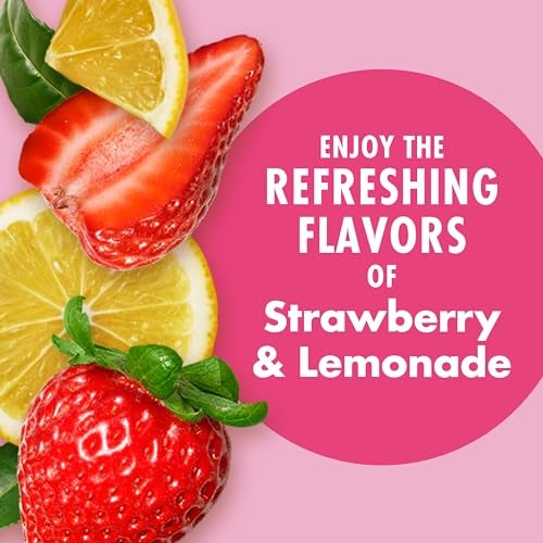 V8 Energy Diet Strawberry Lemonade Juice Energy Drink, 8 fl oz Can (6 Pack) (Case of 4) - Image 3