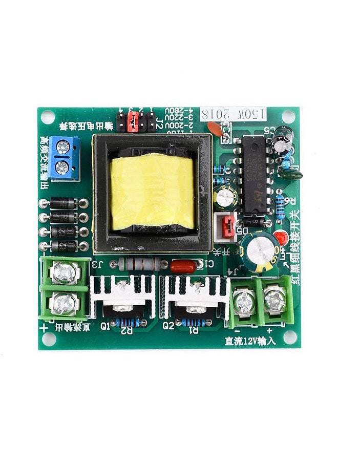 Generic - 150W Power Inverter DC-AC Boost Module Board DC12V to 110V 220V Converter Step-up Inverter Voltage Power Regulator - Image 1