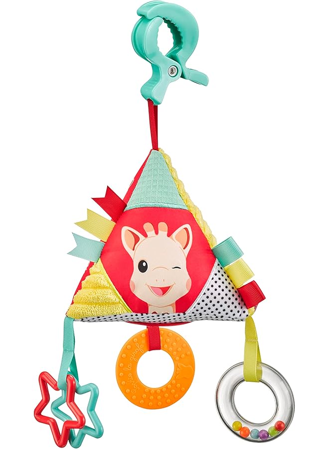 صوفي لا جيراف لعبة فريش تاتش ثلاثية الأنشطة للأطفال متعددة الألوان - Image 2