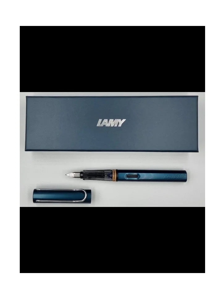 LAMY Blue Fountain Pen Elegant Writing