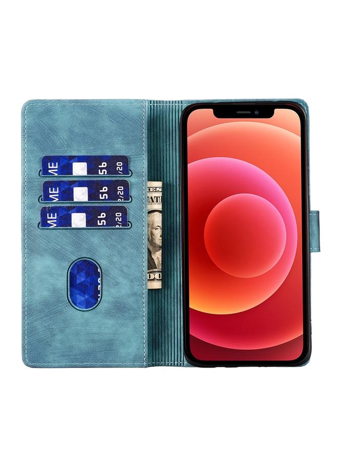 Zaboon Case For iPhone 12 Pro Max Pen Heart Cat Embossed Leather Phone Case - Image 5