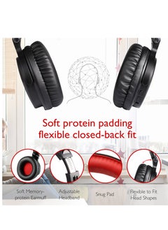 OneOdio Pro M Wired and Wireless Over -Ear Stereo Gaming Headphone  with Boom Mic for Ps4 Xbox One Pc  - Image 2